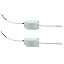 4-7W LED Driver, Constant Current 300mA AC 85-265V Output 15-26V SM Male Connector External Power Supply Rectifier Transformer for LED Ceiling Light