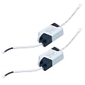 4~7W LED Driver, Constant Current 300mA AC 85~265V Output 12~28V SM Male Connector External Power Supply Rectifier Transformer for LED Ceiling Lamp