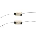 4-7W LED Driver, Constant Current 300mA±5% AC 85-265V Output 15-26V SM Male Connector External Power Supply Rectifier Transformer for LED Ceiling Light LED Strip