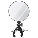 4.9" Large Expandable Inspection Mirror, 180°Tilt & 360°Rotate for Roof