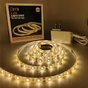 4.92ft Warm White LED Strip Lights 3000K Soft White Short Led Strip Lights Plug in LED Light Strip 12v LED Tape Lights LED Strip Lights Cuttable (3000K Warm White, 4.92FT)