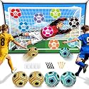 4 Balls Sticky Soccer Game Set, Soccer Toy Gift for Boys & Girls Ages 3-12, Indoor Outdoor Backyard Toss Game, Kids Birthday Present
