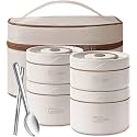 4 Container Insulated Lunch Box Set Food