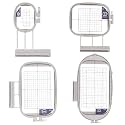 4 Embroidex Hoops for Brother/Babylock Embroidery Machine (SA437, SA438, SA439, SA441) Duetta Quatro Dreammaker Dreamweaver innovis Luminaire Innov-ís XP NQ1700E NQ3700D