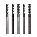 4 Flute Square Carbide End Mill,AlTiN Coating for Hardened Steel, Cast Iron and Stainless Steel-1/8" Cutting Diameter, 1/2" Flute Length,1-1/2" Overall Length