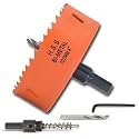 4 inch Hole Saw for Wood, Metal, Plastic &amp; Drywall, with Arbor
