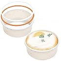 4 Inch Silicone Round Cake Pans, Set of 2