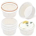 4 Inch Silicone Round Cake Pans, Cream