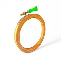 4 Inch Wooden Embroidery Hoop Ring (3 Ply, Pack of 1) - Frame for Craft Kit, Mini Hand Embroidery