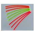4 Inches Fiber Optic Bow Sight Red Green Orange 1.5/2/.0/2.5/3mm 3pcs(3pc 1.5orange 4Inche)