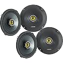 (4) KICKER 46CSC654 CSC65 6.5" 6-1/2" 300w 4-Ohm Car Audio Coaxial Speakers