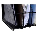 4 Layer Metal Mesh Magazine Holder Countertop