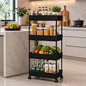 4 Layer Multipurpose Storage Rack with Plastic