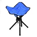 4 Leg Fordable Camping Stool - Fordable Stool Portable Travel Chair Fou