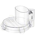 4 Locking Tabs DFP-14NWBCT1 Replacement Clear Food Processor Work Bowl Cover, Compatible with Cuisinart Tritan food Processor Only fits Bowl DLC-005AGTXT1,Fits Model DFP-14, DFP-14BCN, DFP-14BCHN
