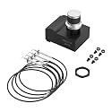 4 Outlet Electronic Grill Igniter with 4 pack Ignition Needles for Blackstone 36 Inch Griddle, Universal AA Battery Cover Spark Igniter Replacement Kit for BlackStone 4 Burner Gas Grill Accessories