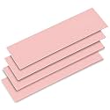 4 Pack 120x20mm 15W Thermal Pads GPU 1mm 1.5mm NVME CPU SSD M.2 SSD 2280 SSD Thermal Pad for Laptop Heatsink CPU GPU SSD IC LED Cooler (2X 1mm, 2x1.5mm)