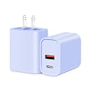 2 Pack 20W USB C Charger Block