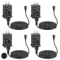 4 Pack 29V 13W Class 2 Power Supply for Christmas Tree Lights