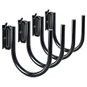 4-Pack 4-Inch J Hooks for E-Track and X-Track Rails