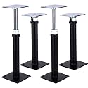 4-Pack Adjustment Floor Jack Post Floor Jack Lift Supports 9.5-13.5 Inch Adjustable House Jack,Adjust Supports,Lift Supports,Mini Screw Jack, Floor Straightener,Level Supports