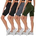 4 Pack Biker Shorts for Women - High Waisted 5"/8" Yoga Workout Shorts