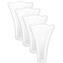 4-Pack Camel Toe Concealer Cover Silicone Camel-Not Underwear for Women Panty Liners Reusable