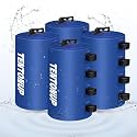 4 Pack Canopy Water Weight Bag, 220 LBS Water Tent Weights Set of 4 Leg Weights for Gazebo, Pop Up Canopy, Canopies, Tent (Blue 25L)