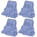 4 Pack Commercial Mop Head Replacement Heavy Duty Mop Head Replace