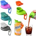 4 Pack FlowSip Soda Can Lid