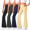 4 Pack Girls Flare Leggings Bootcut Yoga Pants