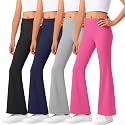 4 Pack Girls Flare Leggings Bootcut Yoga Pants
