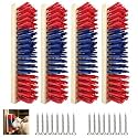 4 Pack Livestock Scratching Brushes, Goat Brush, Goat Brushes for Grooming & Massage, Goat Toys, Suitable for Goat Horse Cow Sheep Pig, Essential Goat Supplies