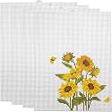 4 Pack Plastic Canvas Mesh Sheets 10.23x13'' – Durable Needlepoint Canvas for Embroidery, Acrylic Yarn Crafts, Knitting & Crochet Projects, Aquarium Dividers, Therian Masks, DIY Decorations