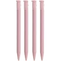 4-Pack Plastic Touch Screen Stylus Pens for 3DS Game Console (Pink)