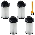 4 Pack Pre-Motor Filters Replacement for Eye-Vac Series Home, Pro, Pet, Air and Plus & NeoVac Elite Elite- Touchless Stationary Vacuum, Accessory Replaces EV-PMF