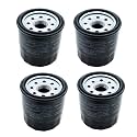 (4-Pack) Replacement Oil Filter Compatible with Kawasaki OEM Numbers 16097-0008, 16097-0002, 16097-0004, 16097-0011, 16097-0552, 16097-1054, 16097-1072 | Fits Kawasaki KN 303, HF303, 2520799, 3089996