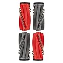 (4 Pack) Roller Brushes for Roborock Saros 10R, Saros 10/ Saros 20/ 20 Neo 20X, Qrevo 2 Pro/ Qrevo Curv 2 Flow/ Curv CurvX/ 2 Pro/ S5X 5A1 5XC S5V/ Edge 2 2X 3 Pro S5A Main Roller Brush Accessories