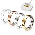 4 Pack Ring Cover Compatible with Oura Ring 5, 0.5mm Ultra-Thin TPU, Size 6
