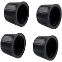 (4-Pack) Rubber Dust Cover Caps for ATV Quad Go-Kart Rims Wheels 110cc 125cc 250cc