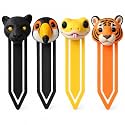 4 Pack Sanchi Homes Animal Bookmarks Set