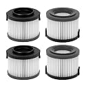 4 Pack SF65 Replacement HEPA Filters Compatible with Simplicity S65, S65S, S65D, S65P Cordless Stick & Handheld Vacuum Cleaner – Filter Replacements for Simplicity Vacuums