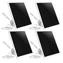 4 Pack Solar Panel Camera Charger Fit for Arlo Essential Spotlight/XL Spotlight/Essential 2k 2nd 3rd gen 2 3 Camera,Arlo PRO 6,Ring Spotlight Cam Plus/Spotlight Pro 5V 7W Solar Panel Charging Cable