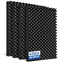 4 Pack Egg Crate Acoustic Foam Panels, 48 x 24 x 2 in