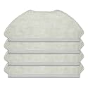 (4 Pack) T20+, T25+, T30+ Replacement Mop Pads Compatible with Airrobo T20+, T25+, T30+ Robot Vacuum Cleaner, Washable Replacement Mop Cloths, Mop Pad Accessories Kit