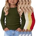 4 Pack Toddler Girls39 Long Sleeve Shirts