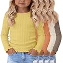 4 Pack Toddler Girls39 Long Sleeve Shirts