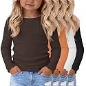 4 Pack Toddler Girls39 Long Sleeve Shirts