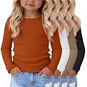 4 Pack Toddler Girls39 Long Sleeve Shirts