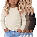 4 Pack Toddler Girls39 Long Sleeve Shirts